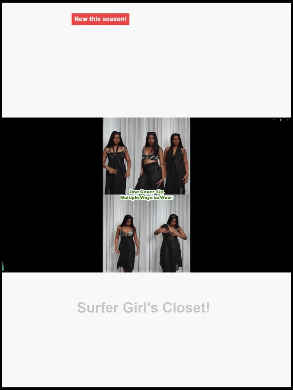 Sheer Mesh Sarong Swimsuit Cover Up Long Bikini Wrap Beach Bathing Suit Coverup